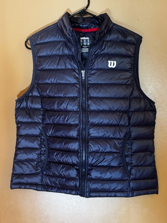 Wilson Jackets & Blazers - Wilson Navy Quilted Puffer Vest XL EUC